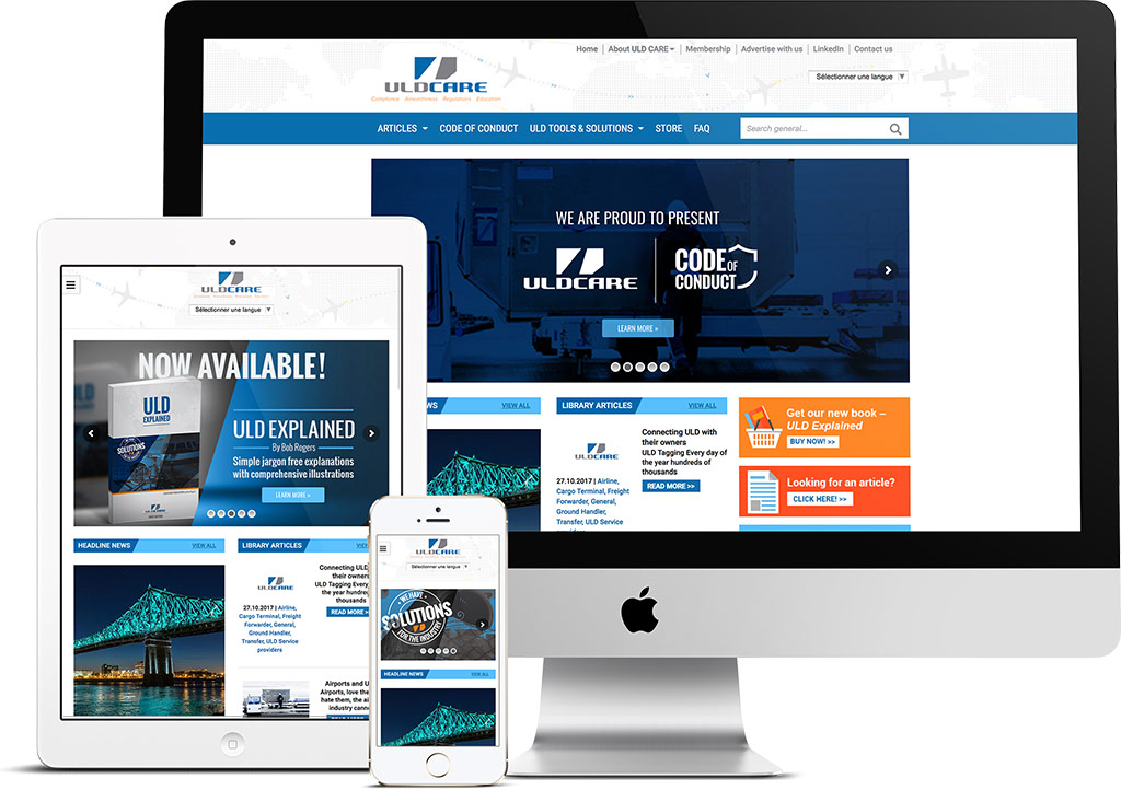 Site web ULD Care | Réalisations | King Communications