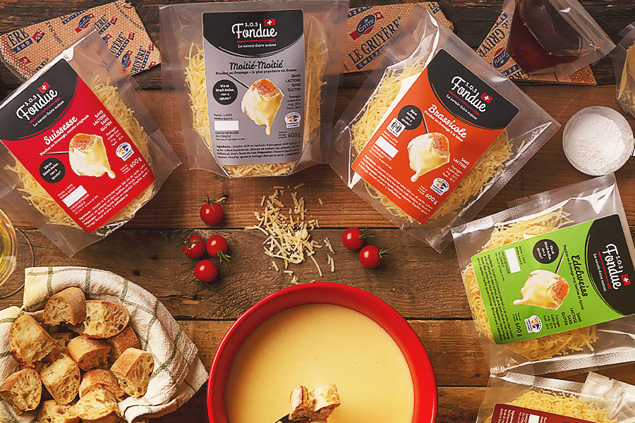 King Communications - Branding et web - SOS Fondue