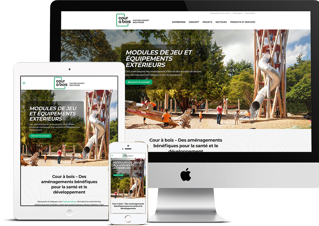 King Communications - Agence - Cour à bois