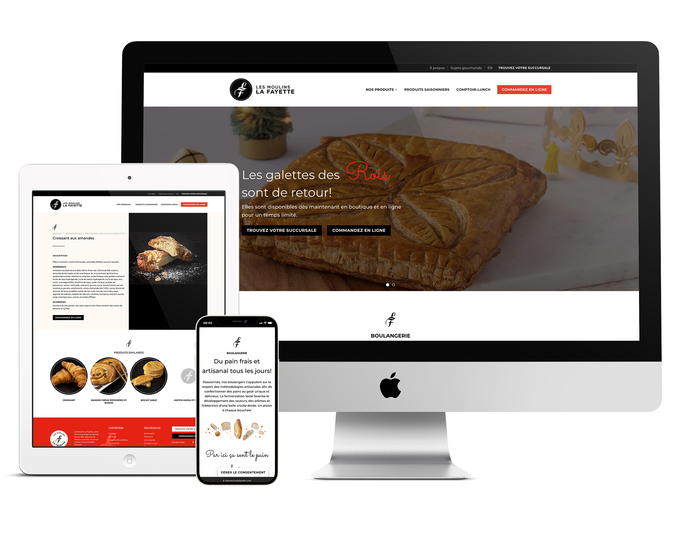 King-Les-Moulins-La-Fayette-Site Web